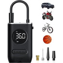 Mini Compressor de Ar Portátil Digital Recarregável 150 PSI